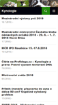 Mobile Screenshot of kynologie.org